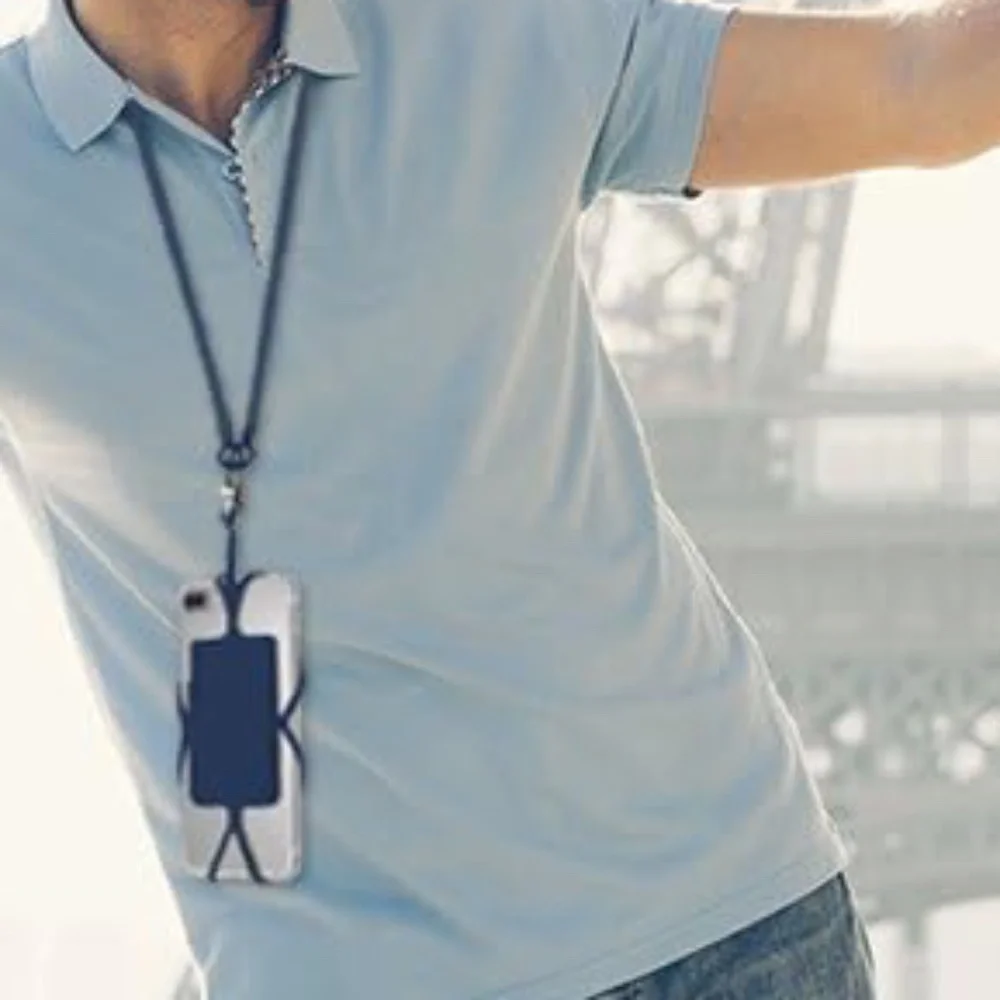 NEW - Gear Beast Cell Phone Lanyard - Universal Neck Phone Holder w/Card Pocket